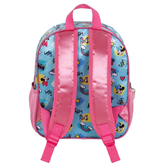 Minnie Mouse Wishful Mochila 3D Pequena, Azul ( Imagem 3 de 3 ) - Preview