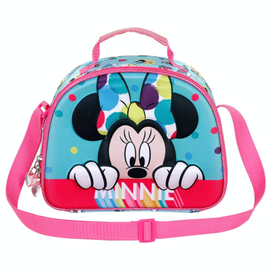 Minnie Mouse Wishful Lancheira 3D, Azul ( Imagem 2 de 3 ) - Preview