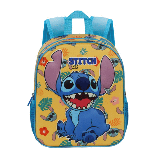 Lilo e Stitch Grumpy Mochila 3D Pequena, Amarela ( Imagem 2 de 4 ) - Preview