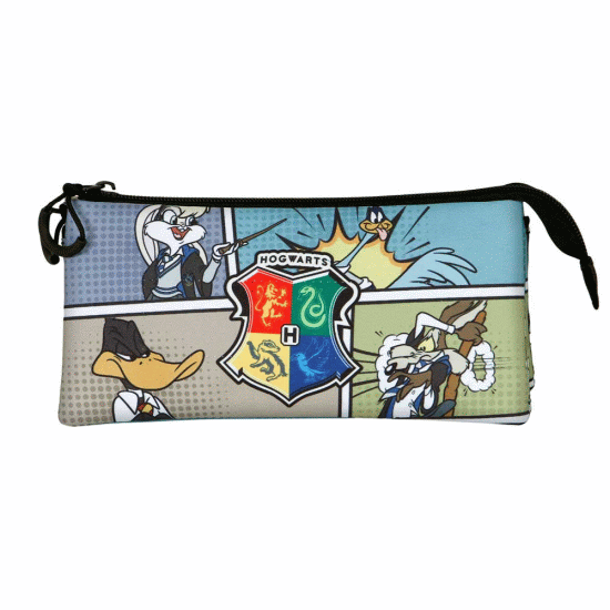 Looney Tunes Harry Comic Estojo Triplo FAN 2.0, Multicolorido ( Imagem 2 de 3 ) - Preview