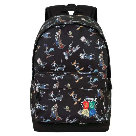 Looney Tunes Harry Tunes Mochila HS FAN 2.0, Preta ( Imagem 2 de 4 ) - Preview