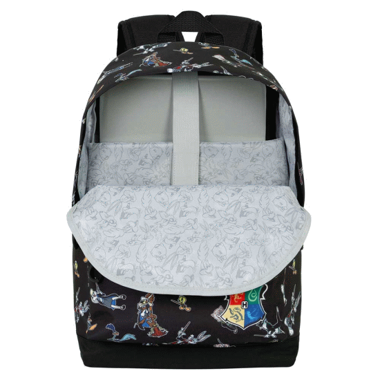 Looney Tunes Harry Tunes Mochila HS FAN 2.0, Preta ( Imagem 4 de 4 ) - Preview