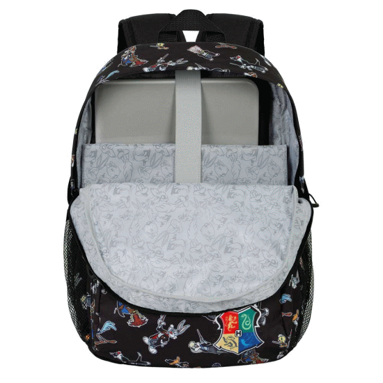 Looney Tunes Harry Tunes Mochila Fight FAN 2.0, Preta ( Imagem 4 de 4 ) - Preview