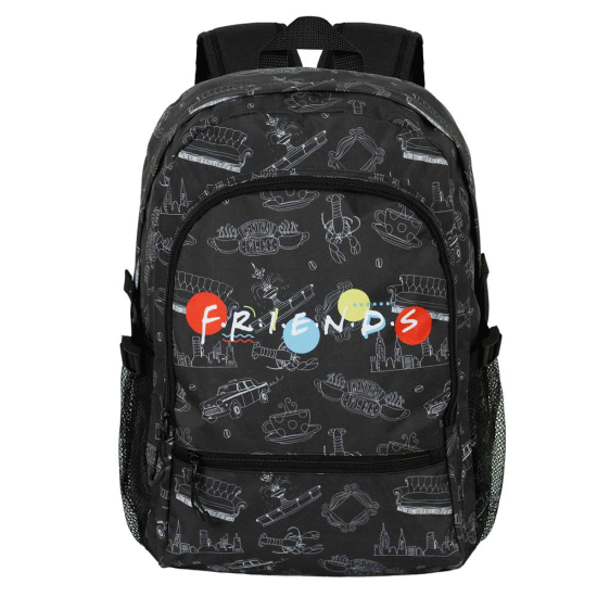 Friends Lights Mochila Fight FAN 2.0, Preta ( Imagem 2 de 4 ) - Preview