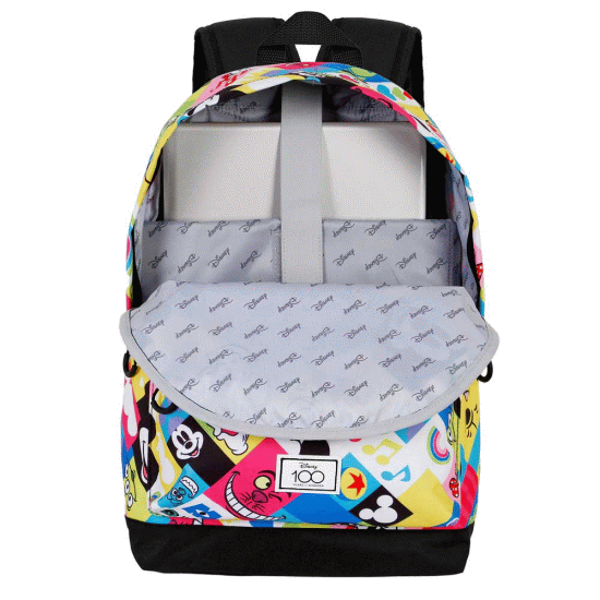 Disney 100 Collage Mochila HS FAN 2.0, Multicolorido ( Imagem 2 de 4 ) - Preview