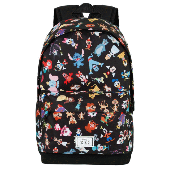 Disney 100 History Mochila HS FAN 2.0, Preta ( Imagem 2 de 4 ) - Preview