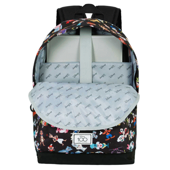 Disney 100 History Mochila HS FAN 2.0, Preta ( Imagem 4 de 4 ) - Preview