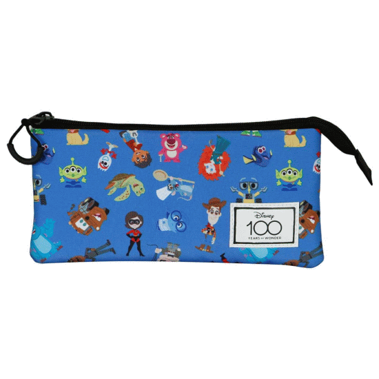 Disney 100 Family Estojo Triplo FAN 2.0, Azul ( Imagem 2 de 3 ) - Preview
