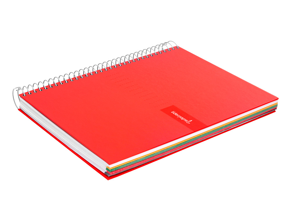 Caderno espiral liderpapel din a5 crafty capa forrada 80f 90 gr pautado 7mm dupla margem 6 furos cores sortidas ( Imagem 5 de 8 ) - Preview