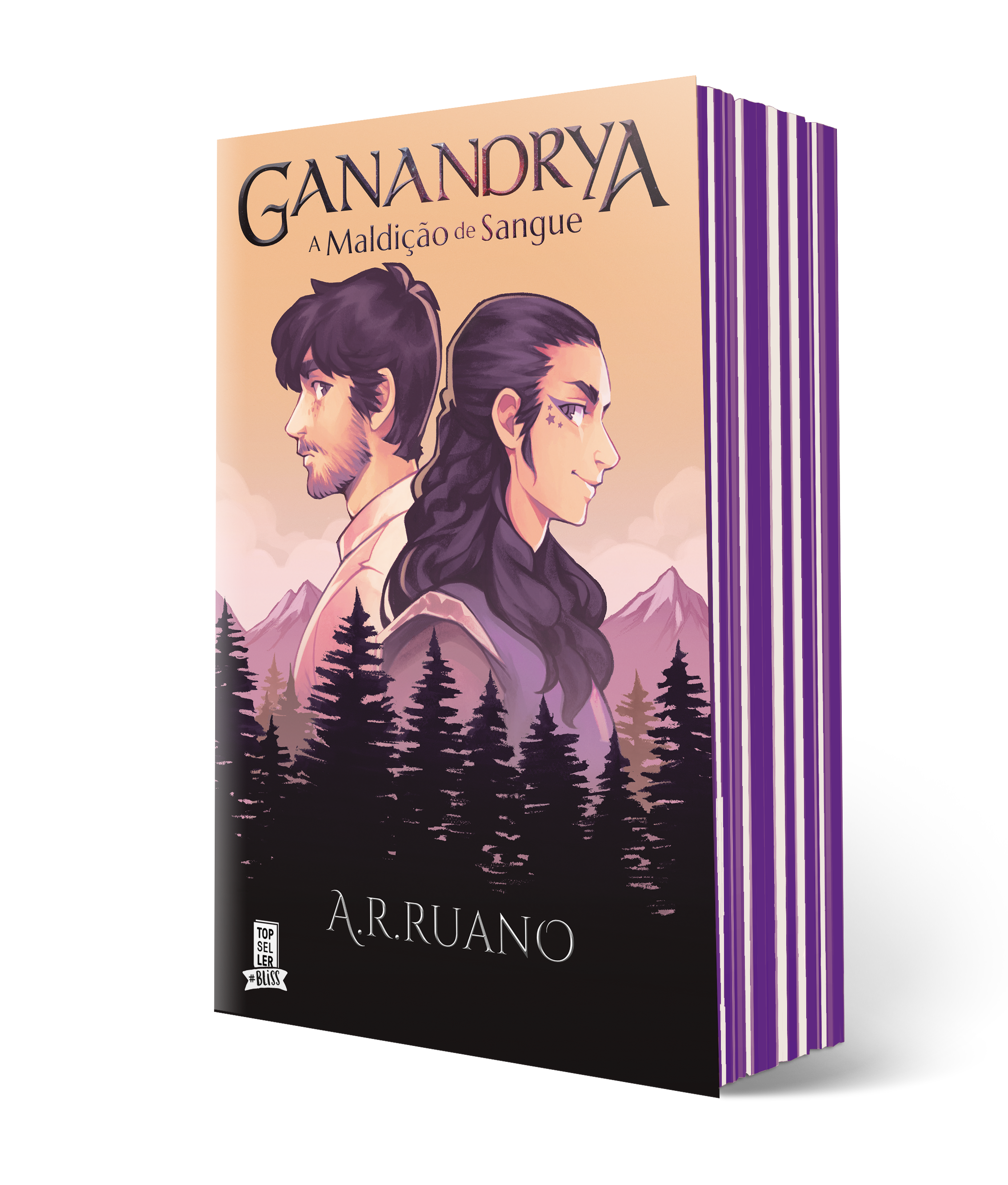 Ganandrya - A Maldição de Sangue (Sprayed Edges Exclusivo Wook) ( Imagem 2 de 3 ) - Preview