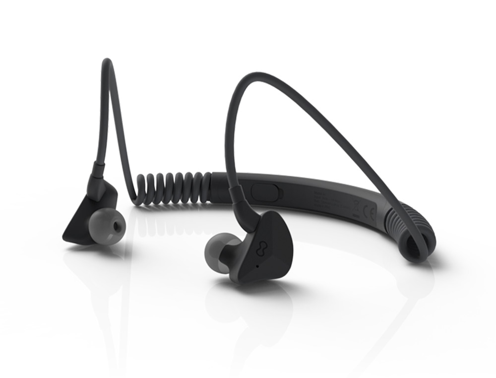 Auriculares groovy sport bluetooth neckband com microfone cor cinza escuro ( Imagem 4 de 4 ) - Preview