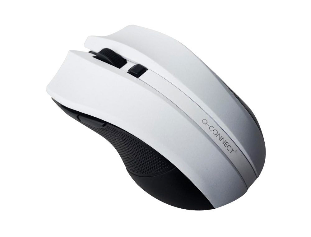 Rato q-connect otico sem fios 1000 dpi recetor usb 2,4 ghz branco ( Imagem 4 de 10 ) - Preview