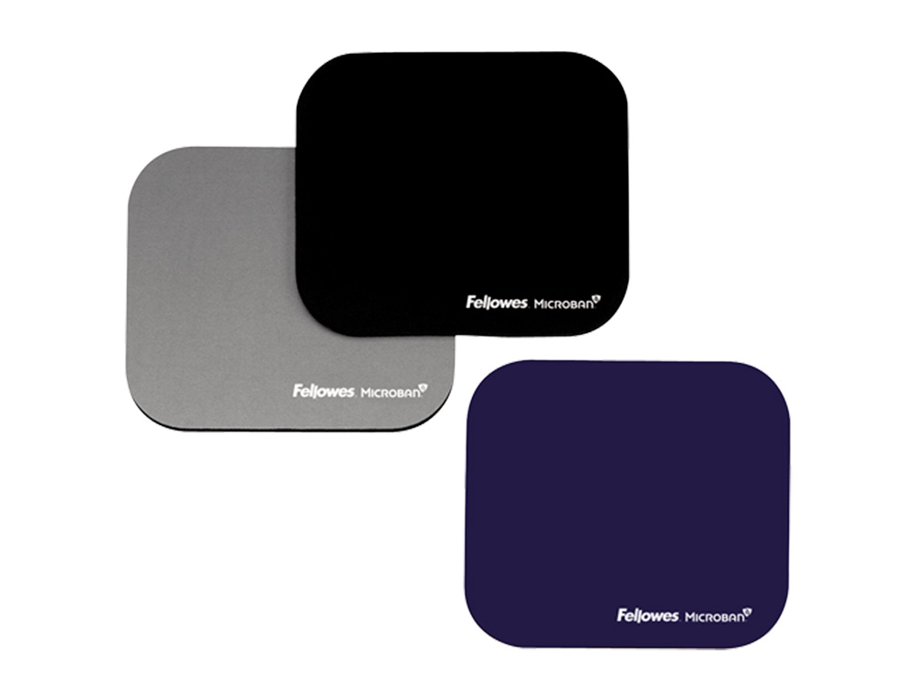 Tapete para rato fellowes com protecao microban cor azul 226x192x3 mm ( Imagem 4 de 4 ) - Preview