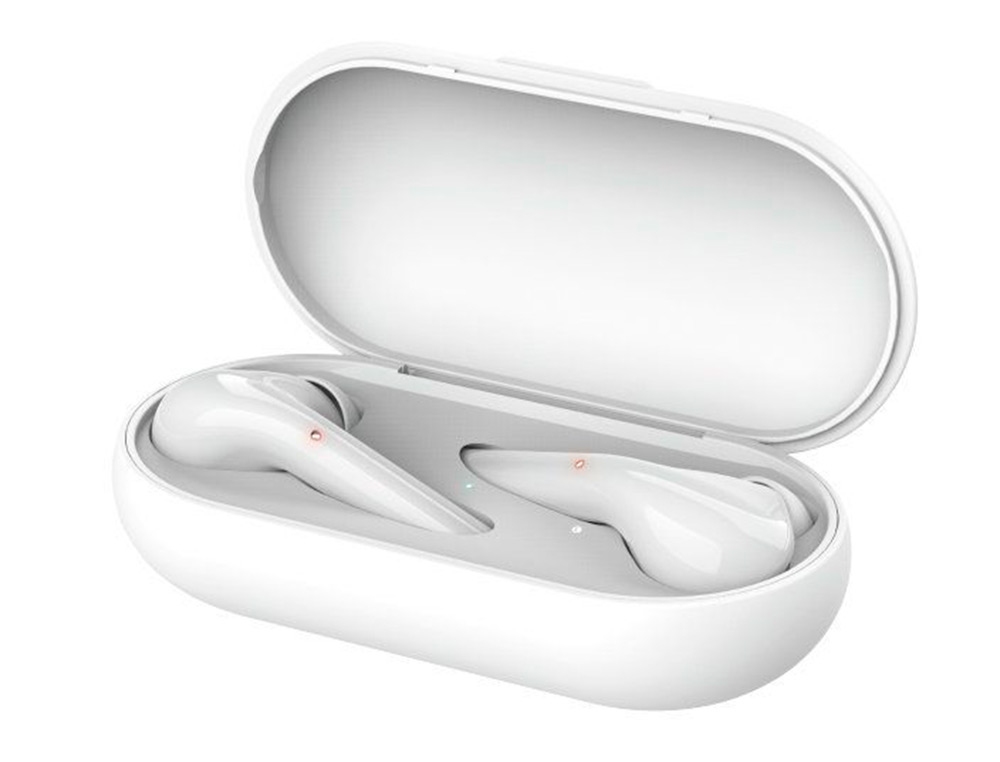 Trust Nika wireless Bluetooth earphones with charging case, white color. ( Imagem 3 de 9 ) - Preview
