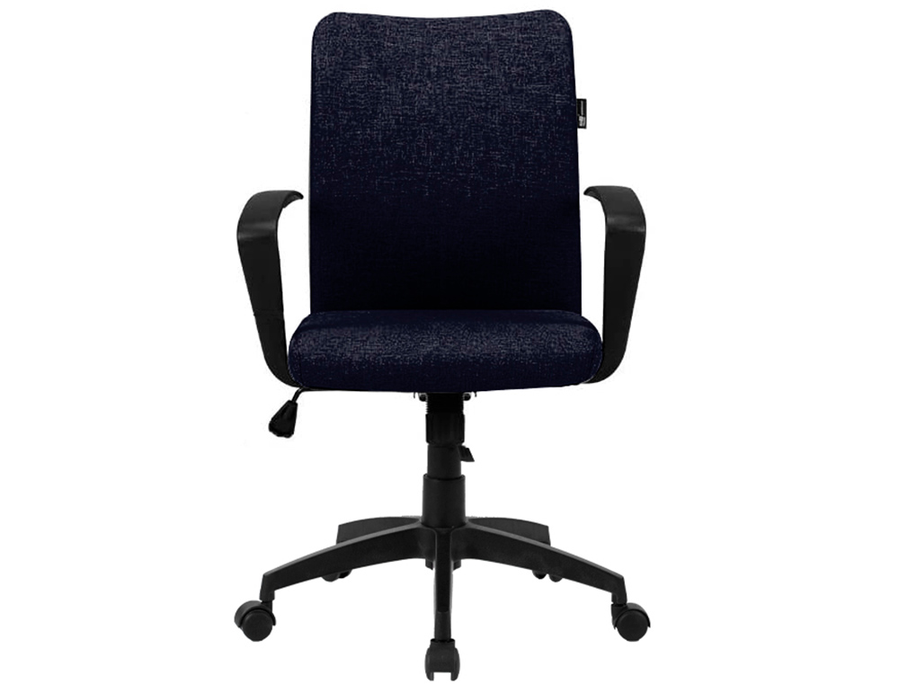Cadeira de escritorio q-connect base nylon regulavel em altura 895+110mm altura 580mm largura 550mm profundidade tecido ( Imagem 2 de 5 ) - Preview