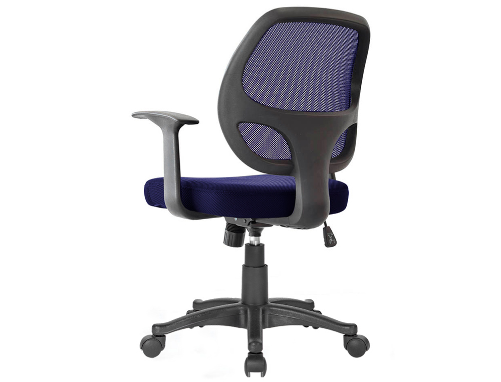 Cadeira de escritorio q-connect encosto medio regulavel em altura 870+120mm altura 550mm largura 590mm profundidade tec ( Imagem 5 de 6 ) - Preview