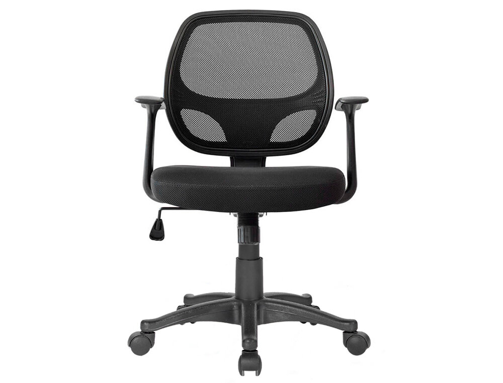 Cadeira de escritorio q-connect encosto medio regulavel em altura 870+120mm altura 550mm largura 590mm profundidade tec ( Imagem 2 de 6 ) - Preview