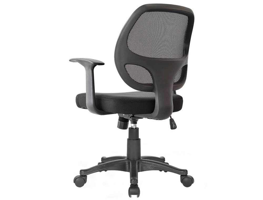 Cadeira de escritorio q-connect encosto medio regulavel em altura 870+120mm altura 550mm largura 590mm profundidade tec ( Imagem 5 de 6 ) - Preview