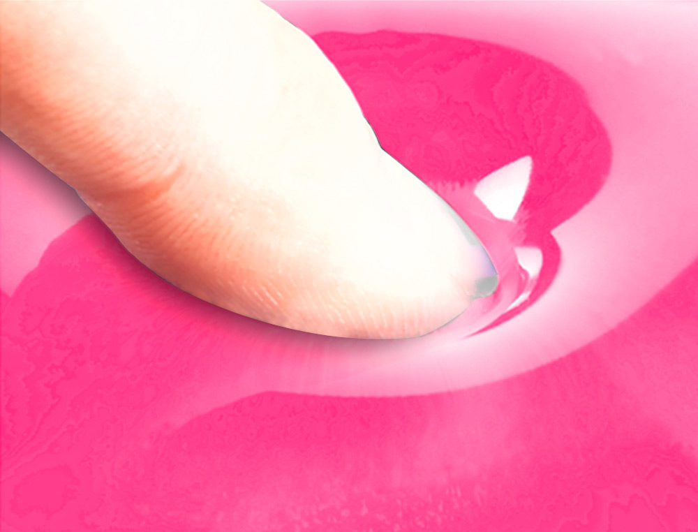 Tapete para rato q-connect com apoio de pulsos de gel e pvc cor rosa ( Imagem 5 de 6 ) - Preview