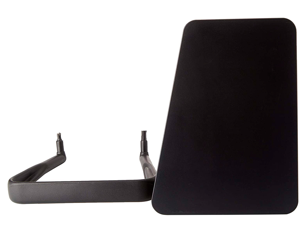 Apoio para cadeira rocada lado direito em pvc 34x20 cm cor preto ( Imagem 4 de 7 ) - Preview