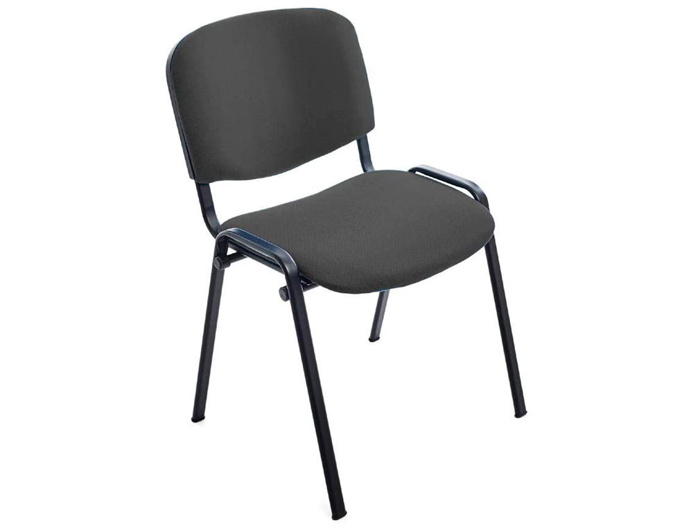 Cadeira rocada estrutura em metalica forrada em tecido anti fogo preto 57x81x48 cm ( Imagem 4 de 6 ) - Preview