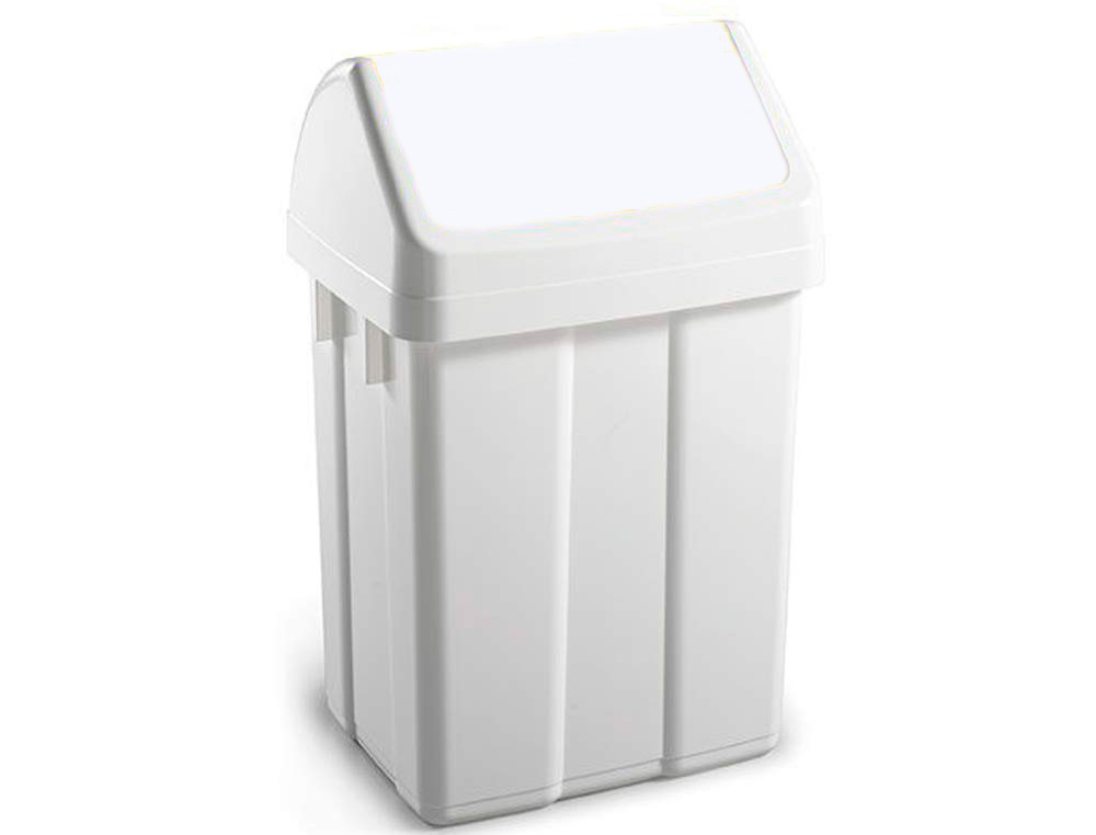 Contentor tts plastico com tampa max 12 litros branca 400x230x200 mm ( Imagem 2 de 3 ) - Preview