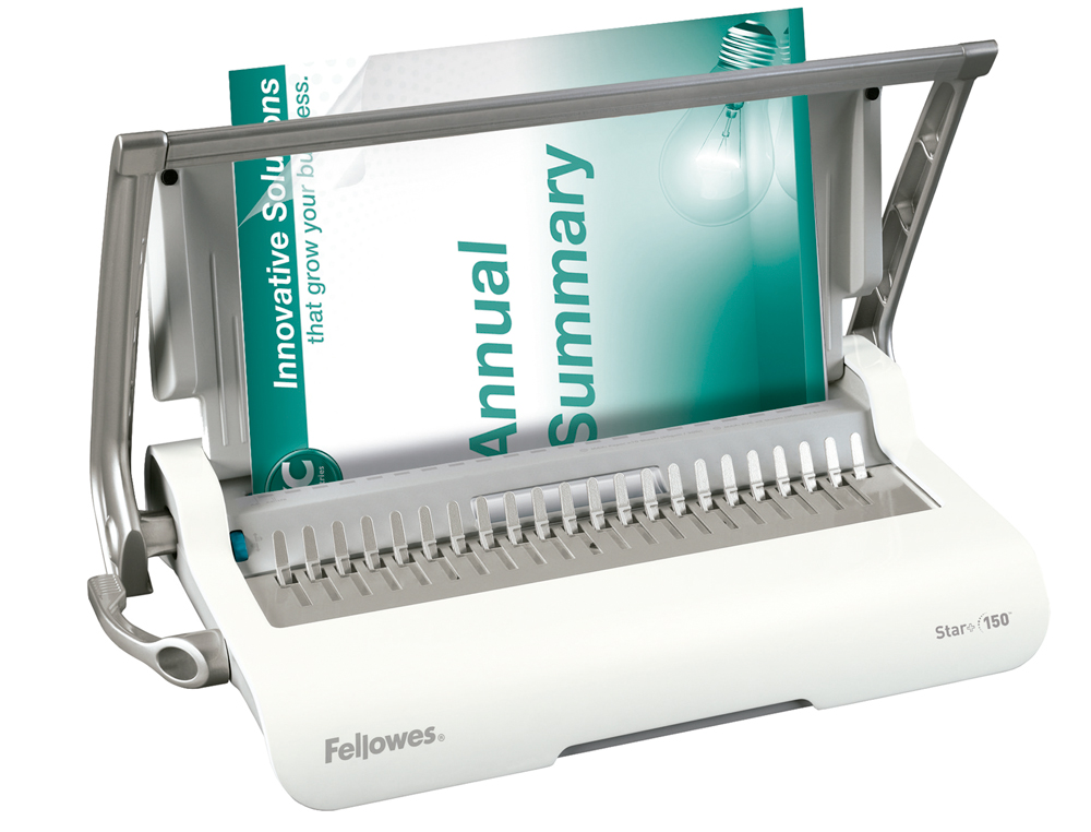 Encadernadora fellowes star+150 perfura 15 folhas formato din a4 encaderna ate 150 folhas ( Imagem 2 de 10 ) - Preview
