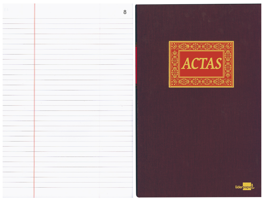 Livro de atas liderpapel 100 f 220x315 mm ( Imagem 3 de 6 ) - Preview