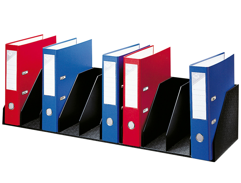Organizador de armario paperflow preto com 9 compartimentos fixos para arquivo 89 x 29 x 21 cm ( Imagem 2 de 3 ) - Preview