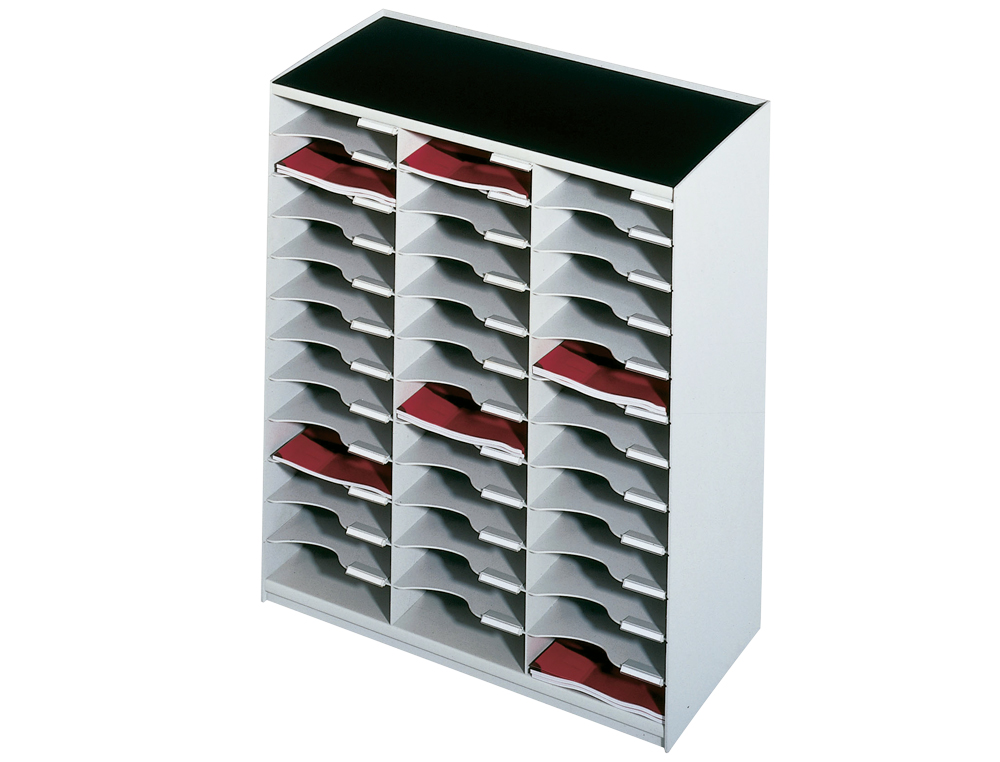 Mono-block paperflow classifier module with 36 dividers in gray color ( Imagem 2 de 2 ) - Preview