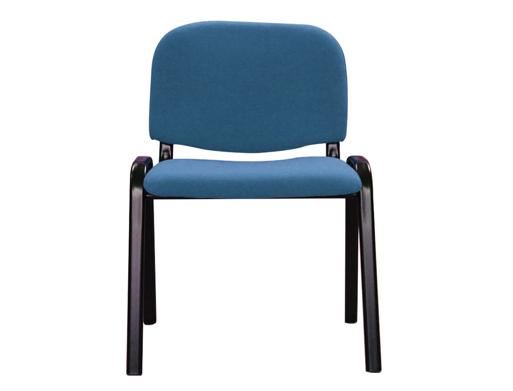 Cadeira de escritorio q-connect 81 x 46,5 x 44 cm de cor azul ( Imagem 3 de 6 ) - Preview