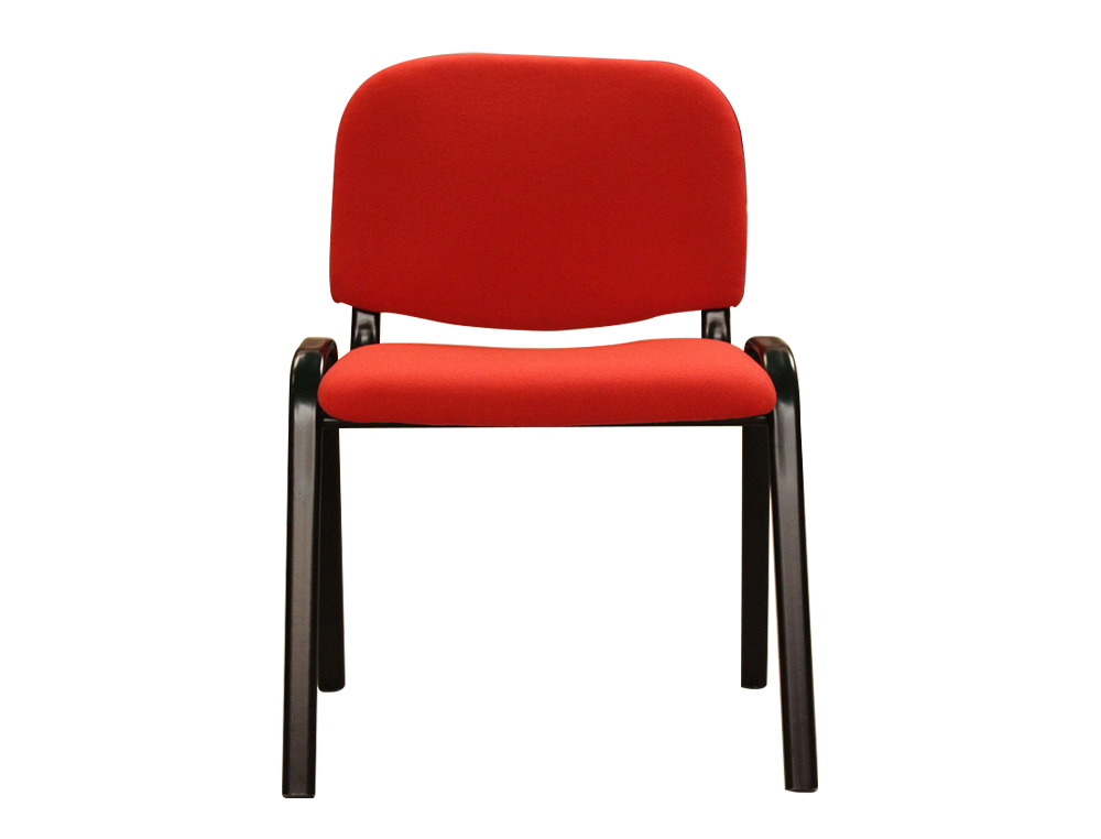 Cadeira de escritorio q-connect 81 x 46,5 x 44 cm de cor vermelho ( Imagem 3 de 6 ) - Preview