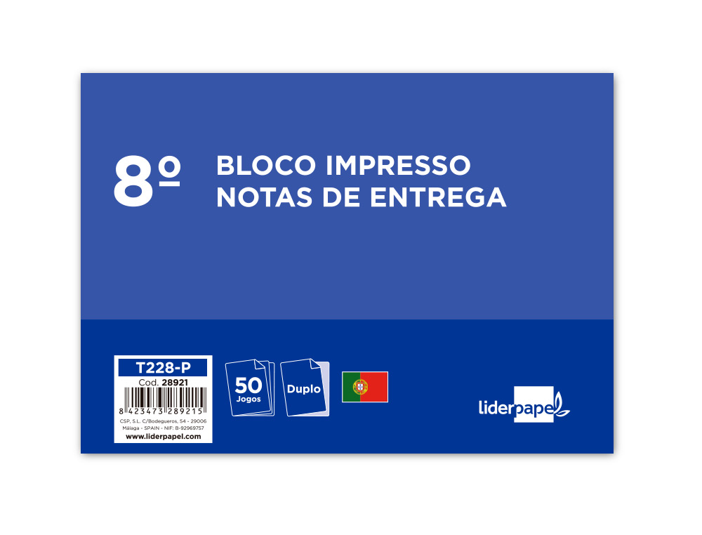 Bloco de entregas duplicado 105x155 mm ( Imagem 3 de 9 ) - Preview