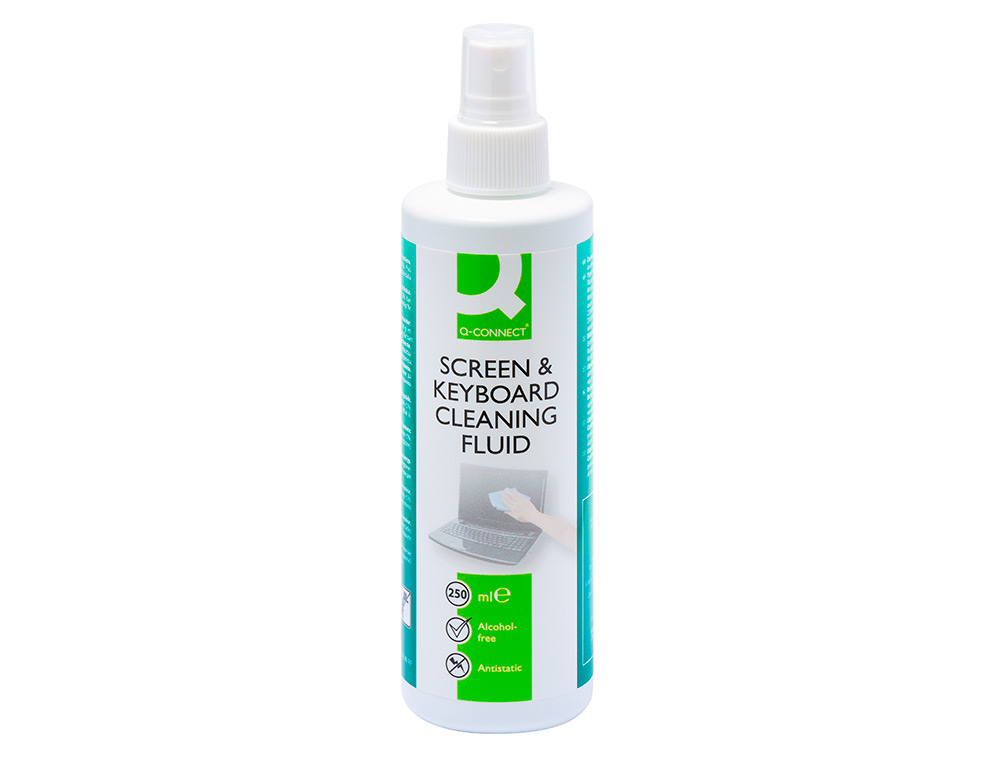Spray de limpeza q-connect para ecras e teclados ( Imagem 2 de 3 ) - Preview