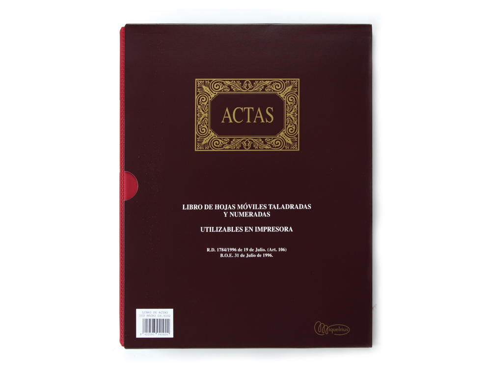 Livro miquelrius din a4 -atas -com 100 folhas moveis ( Imagem 2 de 5 ) - Preview
