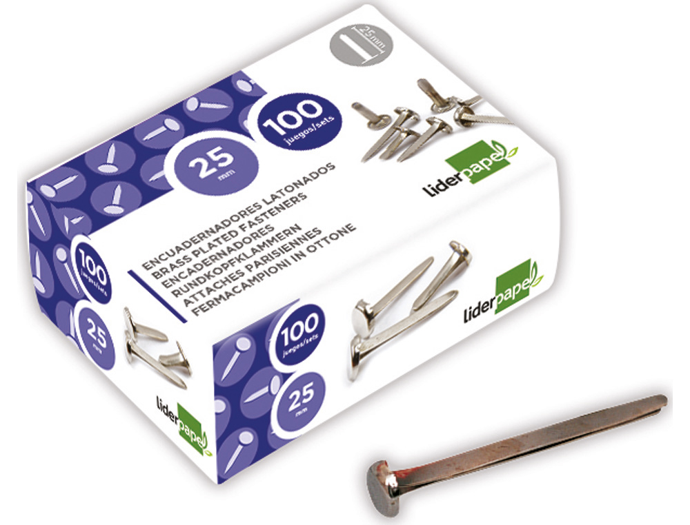 LIDERPAPEL - CX ATACHES Nº5 - 2827 ( Imagem 2 de 3 ) - Preview