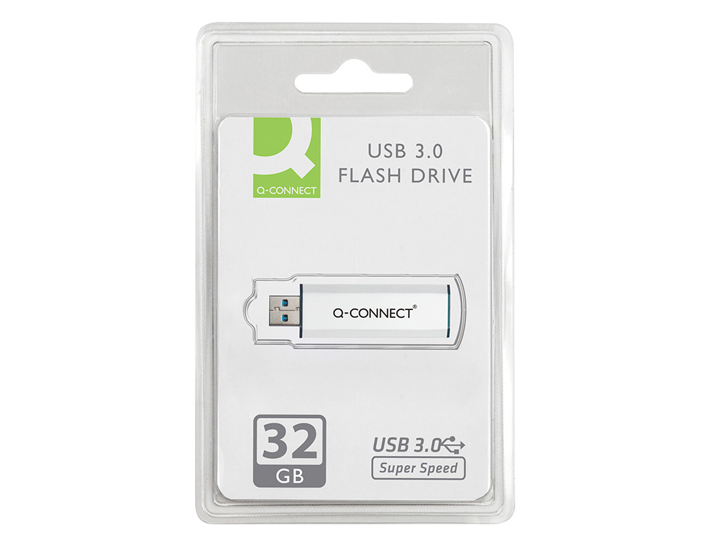 Pen drive usb q-connect flash 32gb 3.0 ( Imagem 2 de 9 ) - Preview