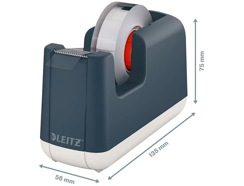 Desenrolador Fita Cola Leitz Cosy Cinza 53670089 ( Imagem 5 de 8 ) - Preview