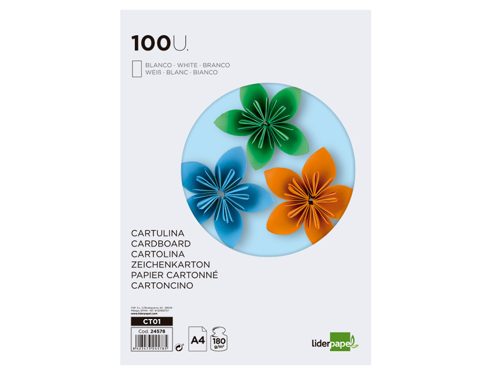 LIDERPAPEL - 100 FLS A4 BRANCAS 180g  24578 ( Imagem 2 de 19 ) - Preview