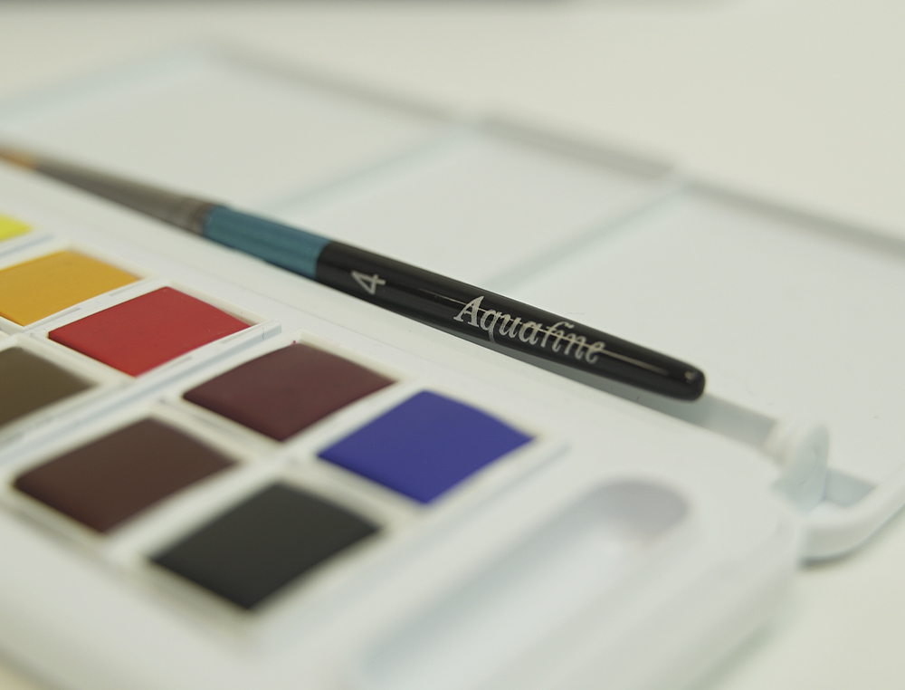 Aguarela daler rowney aquafine travel conjunto com pincel caixa de 12 cores sortidas ( Imagem 3 de 4 ) - Preview