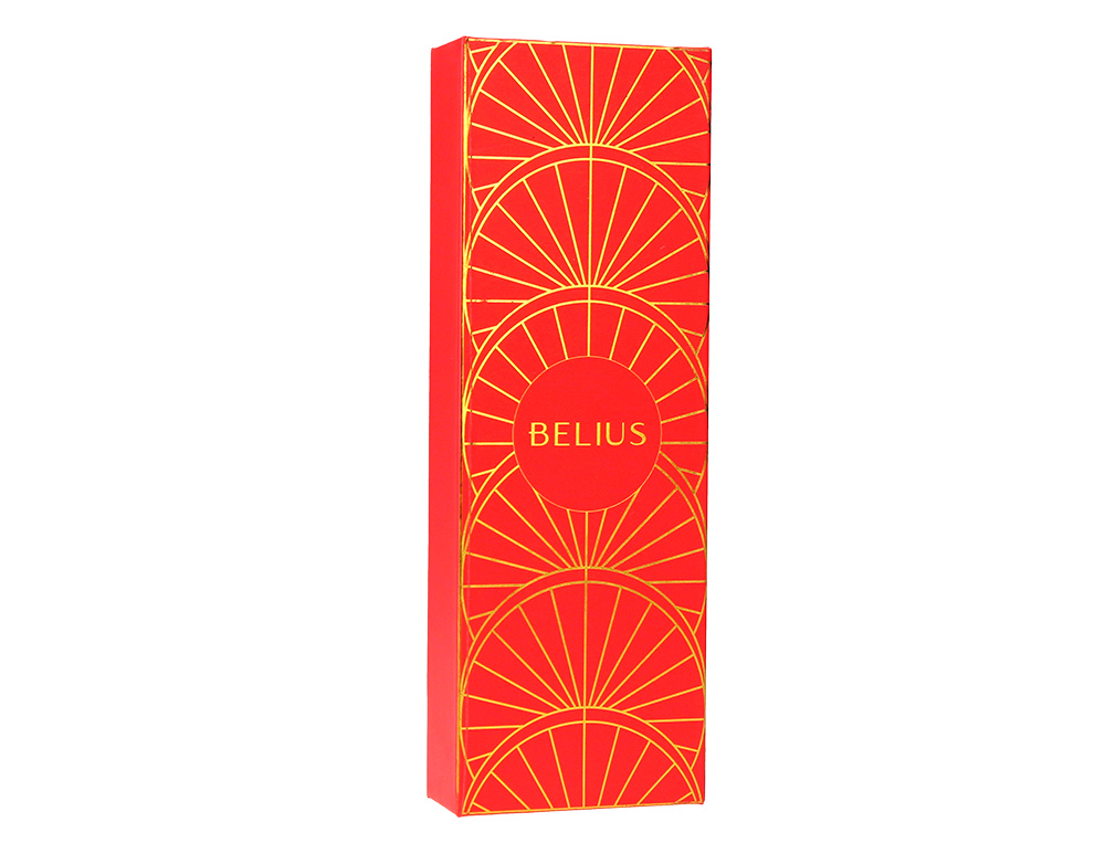 Esferografica belius soiree aluminio violeta dourado tinta azul caixa de oferta ( Imagem 4 de 21 ) - Preview