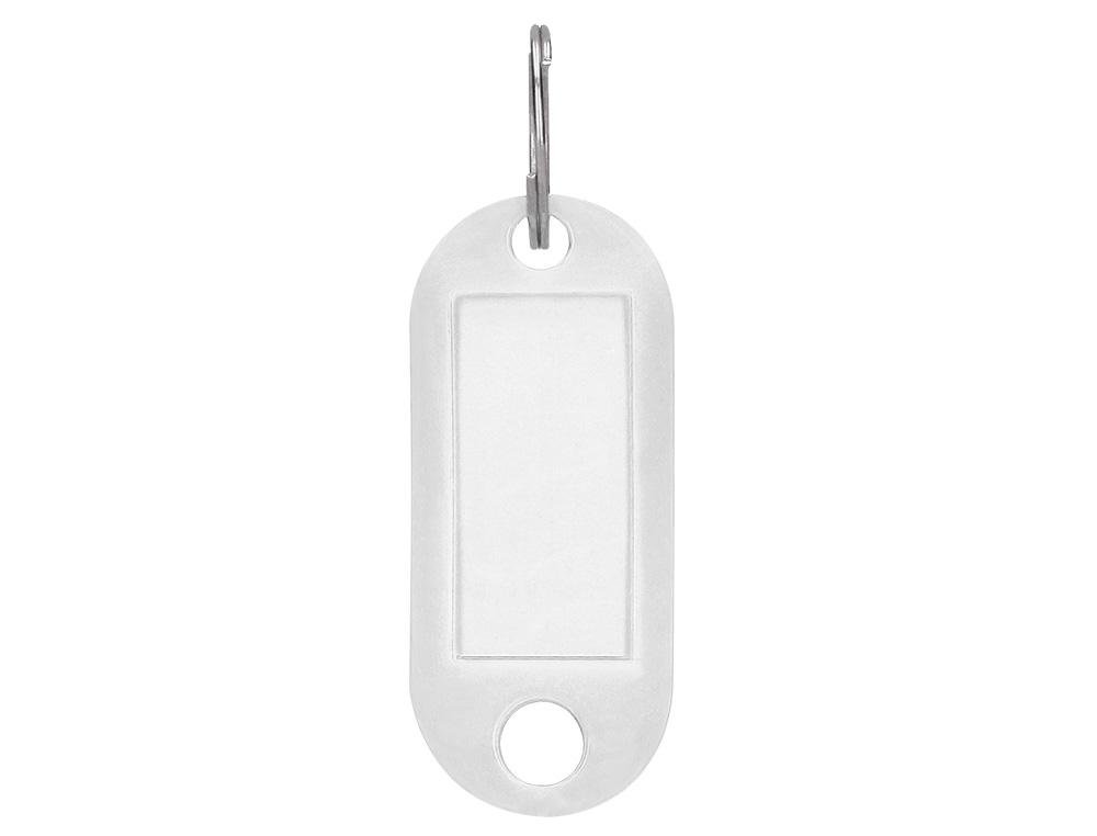 Chaveiro porta-etiquetas q-connect branco caixa 100 unidades ( Imagem 2 de 12 ) - Preview
