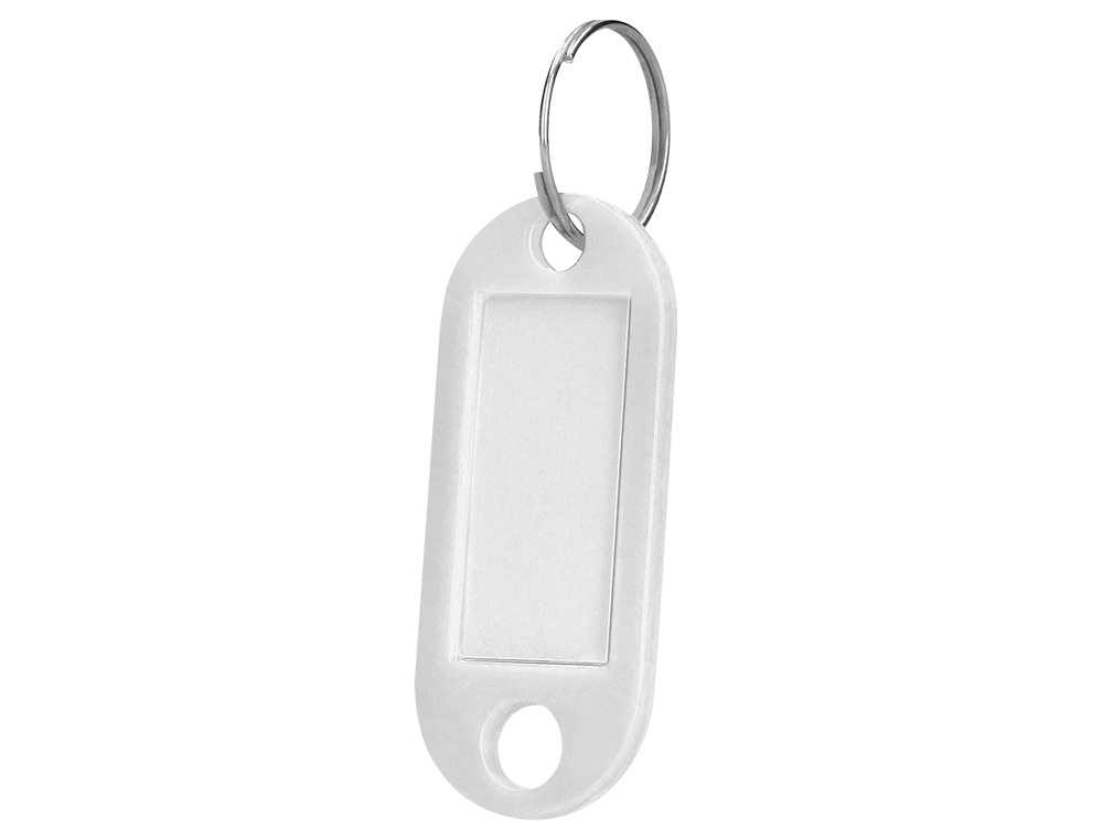 Chaveiro porta-etiquetas q-connect branco caixa 100 unidades ( Imagem 3 de 12 ) - Preview