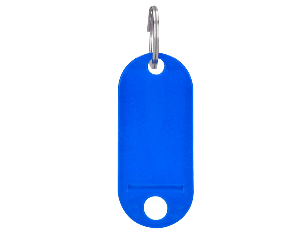 Chaveiro porta-etiquetas q-connect azul caixa 100 unidades ( Imagem 5 de 12 ) - Preview