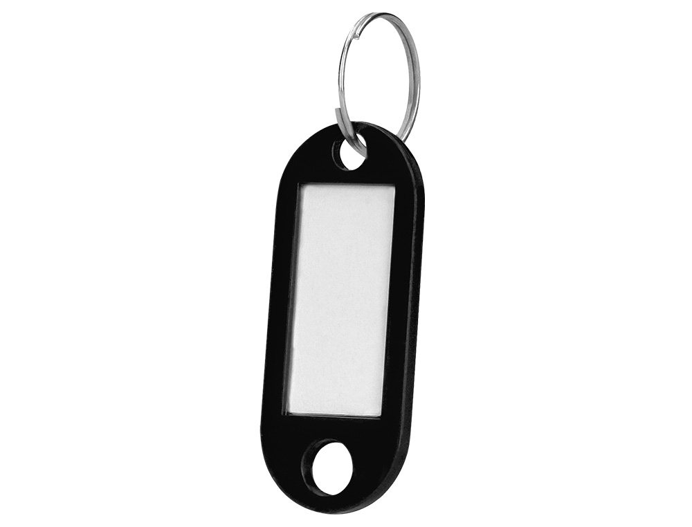 Chaveiro porta-etiquetas q-connect preto caixa 100 unidades ( Imagem 3 de 12 ) - Preview