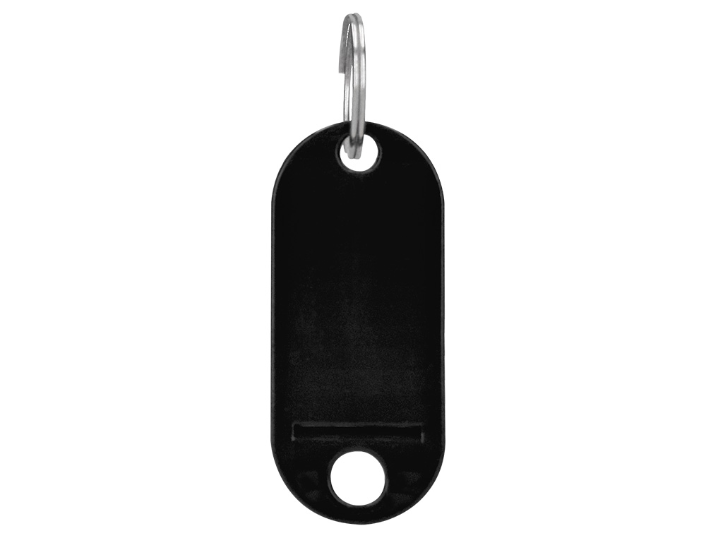 Chaveiro porta-etiquetas q-connect preto caixa 100 unidades ( Imagem 5 de 12 ) - Preview