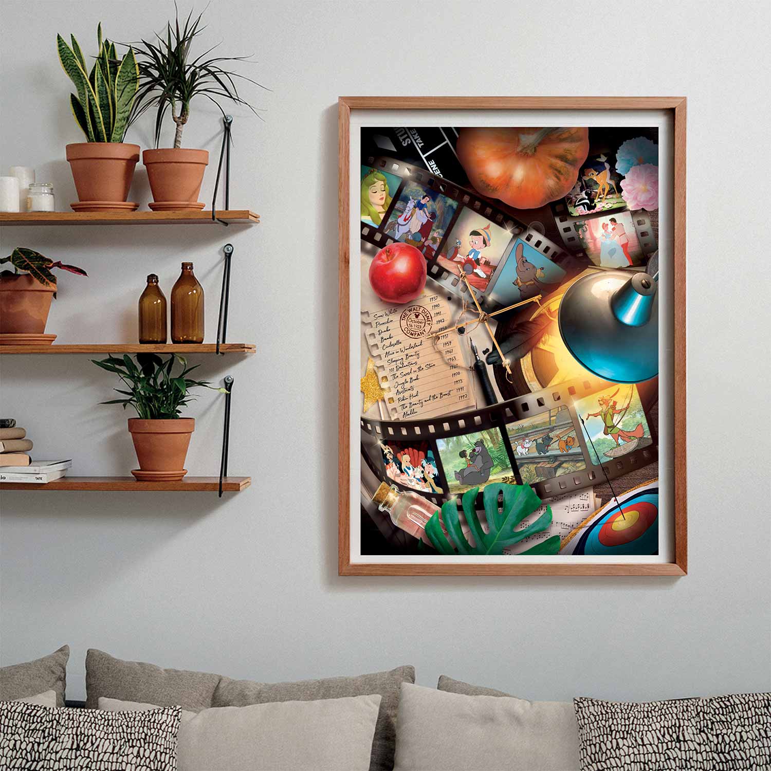 Puzzle Clementoni 1000 Pecas Disney Movie Classics 39720 ( Imagem 2 de 2 ) - Preview