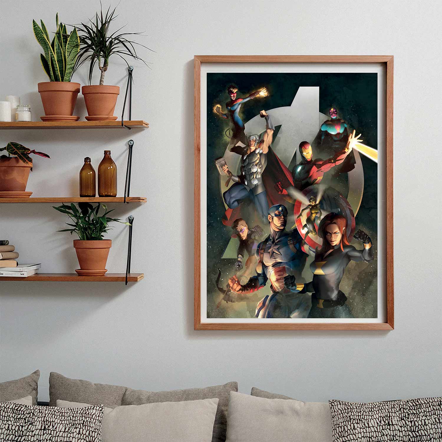 Puzzle Clementoni 1000 Pecas Marvel Avengers 39721 ( Imagem 2 de 2 ) - Preview