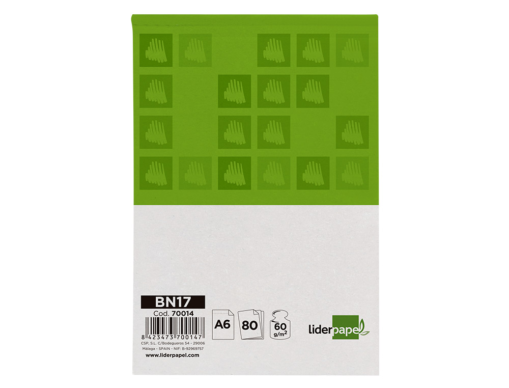 Bloco de apontamentos quad 4mma6 80 folhas 60g/m2 perfurado sem capa ( Imagem 5 de 9 ) - Preview