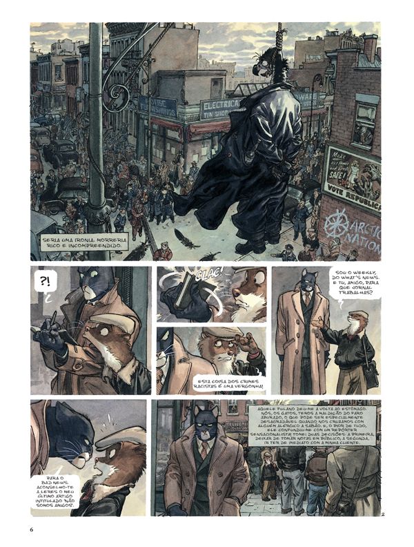 Blacksad N.º 2 ( Imagem 2 de 4 ) - Preview